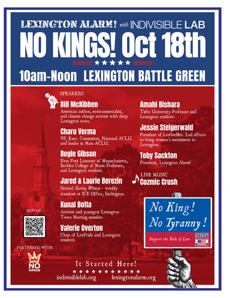 Final Update on Oct 18th No King! ‘It Started Here’ Rally