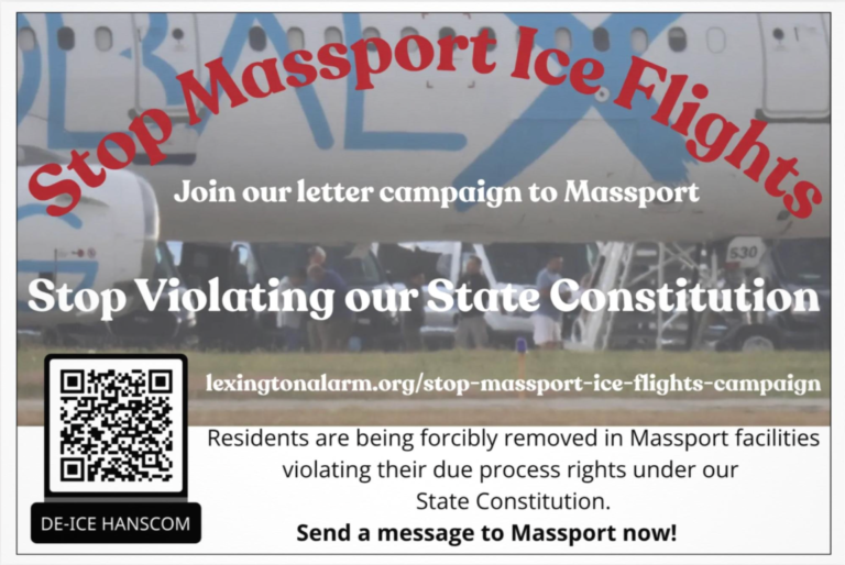 New Campaign: Tell Massport to Stop ICE Flights