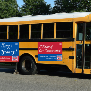 Bus to Boston - No Kings Rally March 28