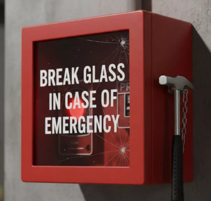 In an Emergency, Break Glass